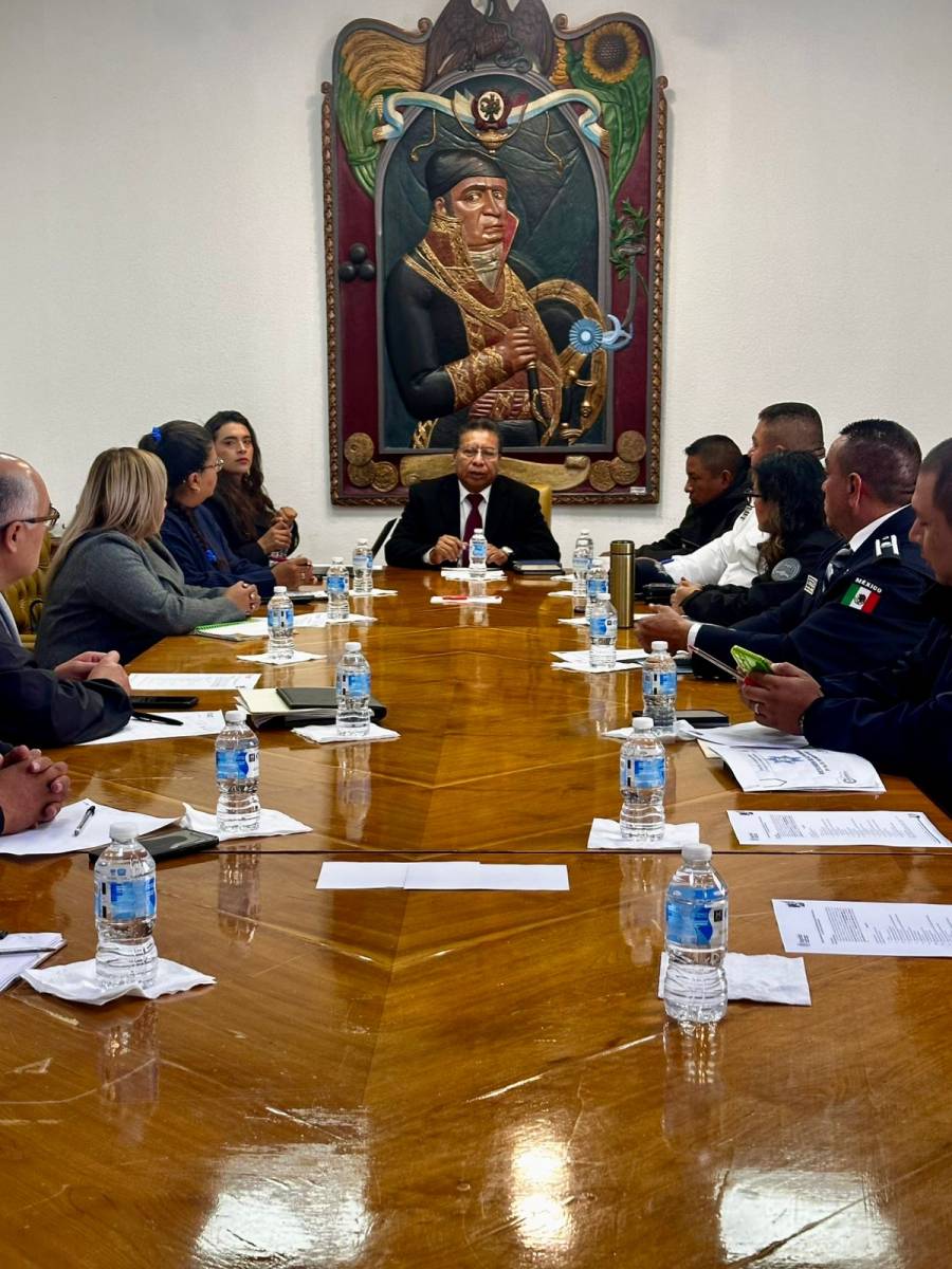 Inician Mesas de Coordinación para la Seguridad y Paz en Ecatepec