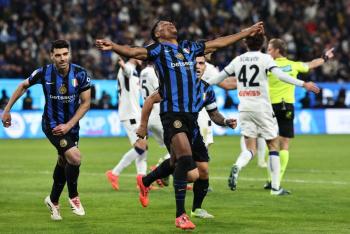Dumfries env&iacute;a al Inter de Mil&aacute;n a la final de la Supercopa de Italia