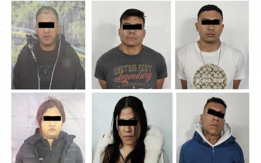 Detienen a seis montachoques en Tlalpan vinculados a extorsión y narcomenudeo