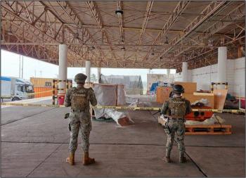 Semar asegura más de 570 kilos de presunta marihuana en el puerto de Veracruz