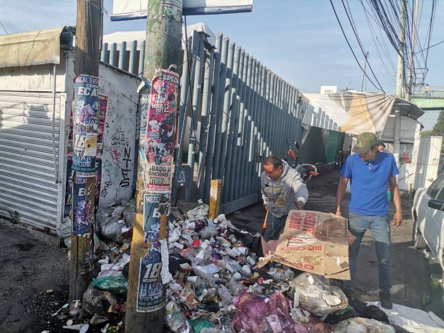 Gobierno de Ecatepec recolecta 83 toneladas de basura en operativo de limpieza masivo