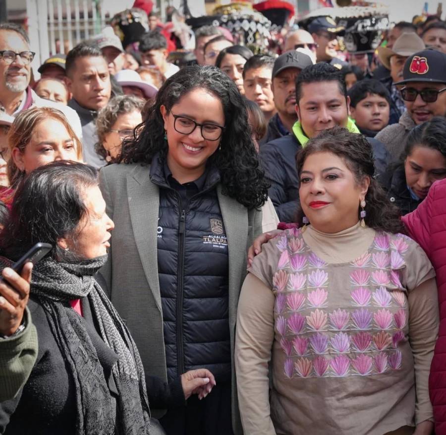 Clara Brugada y Gaby Osorio impulsan el desarrollo integral de Parres El Guarda en Tlalpan
