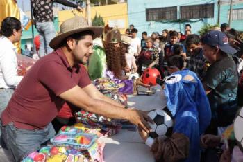 Reyes Magos visitar&aacute;n a ni&ntilde;os de Neza