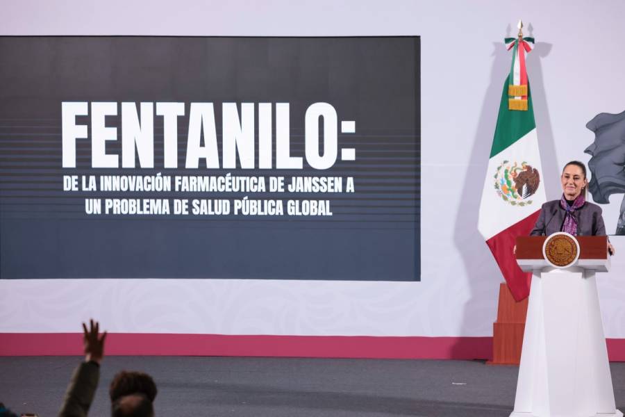 En México no hay crisis por consumo de fentanilo, asegura Sheinbaum