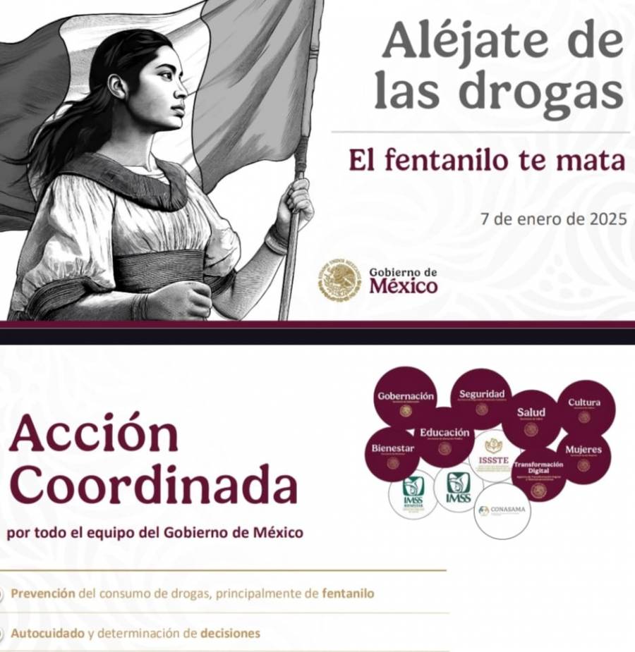 Presentan campaña “Aléjate de las drogas”
