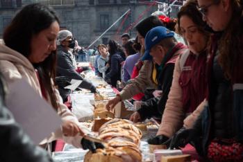 Más de 63 mil personas disfrutaron de las Roscas de Reyes en la CDMX
