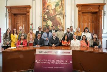 Pepe Chedraui tom&oacute; protesta a integrantes del Consejo de Presupuesto Participativo