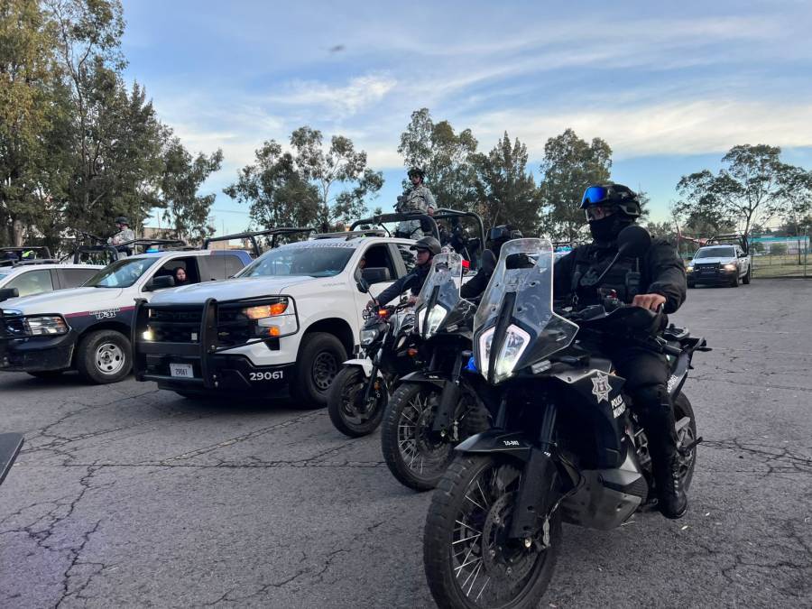Alistan operativo de regreso a clases en Neza
