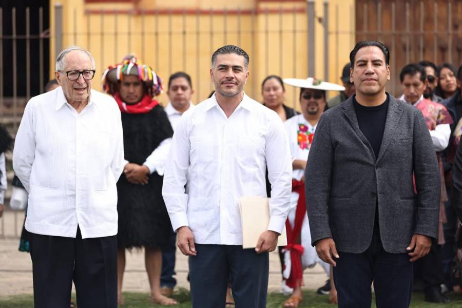 Omar Garc&iacute;a Harfuch y Eduardo Ram&iacute;rez presentan Estrategia de Construcci&oacute;n de Paz en Chiapas