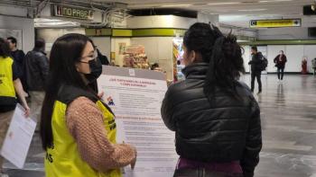 Programa “Salvemos Vidas” del Metro CDMX apoya a personas en crisis emocional