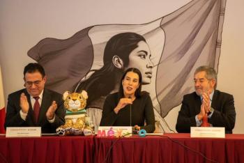Presenta Josefina Rodr&iacute;guez a embajadores y c&oacute;nsules ejes de la pol&iacute;tica tur&iacute;stica