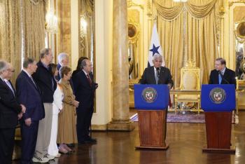 Expresidentes se re&uacute;nen con opositor venezolano Gonz&aacute;lez Urrutia en Panam&aacute;