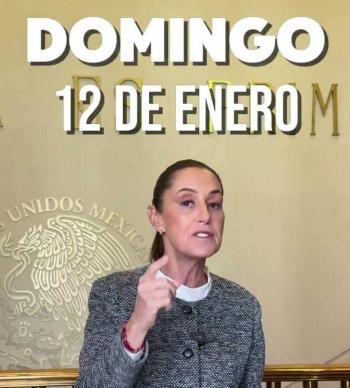 Sheinbaum invita al informe de sus primeros 100 d&iacute;as en el gobierno, en el Z&oacute;calo