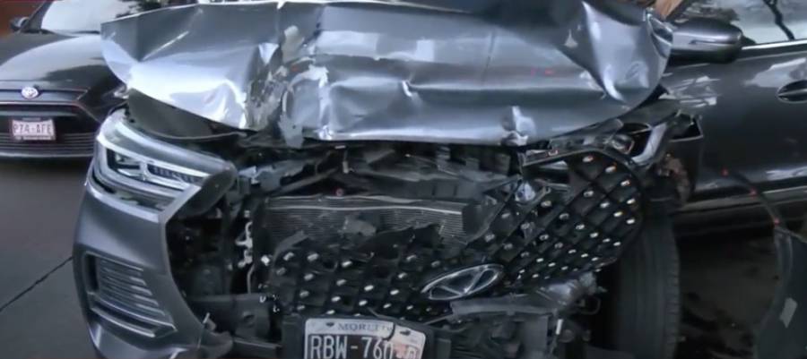 Ataque de tos provoca accidente en Avenida Revolución: un motociclista lesionado
