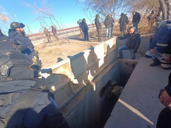Descubren túnel clandestino entre Ciudad Juárez y El Paso para tráfico ilícito