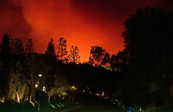 El papa, entristecido por los incendios de Los &Aacute;ngeles