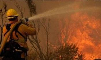 Aumenta a 24 el n&uacute;mero de muertos mientras las llamas avanzan hacia &aacute;reas residenciales
