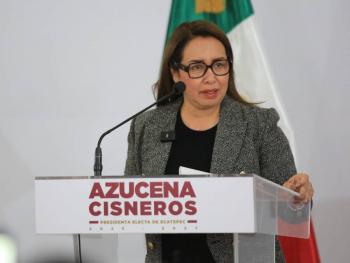 Azucena Cisneros presenta plan emergente para resolver crisis de agua en Ecatepec