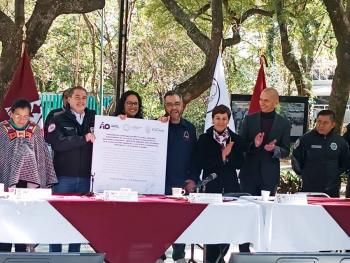 Alcald&iacute;as del Sur Poniente de la CDMX firman convenio para fortalecer la seguridad regional