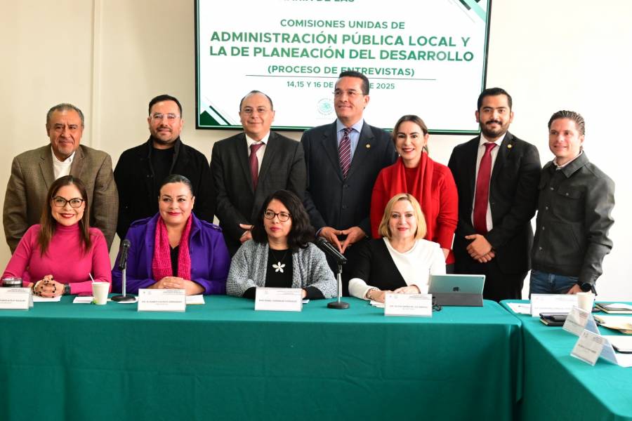 Inician entrevistas para integrar Comité de Selección del titular del IPDP en CDMX