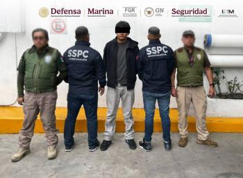 Detienen en CDMX a pr&oacute;fugo buscado por el FBI por homicidio en Estados Unidos