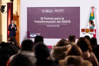 ISSSTE ser&aacute; transformado con plan de 25 puntos: Mart&iacute; Batres