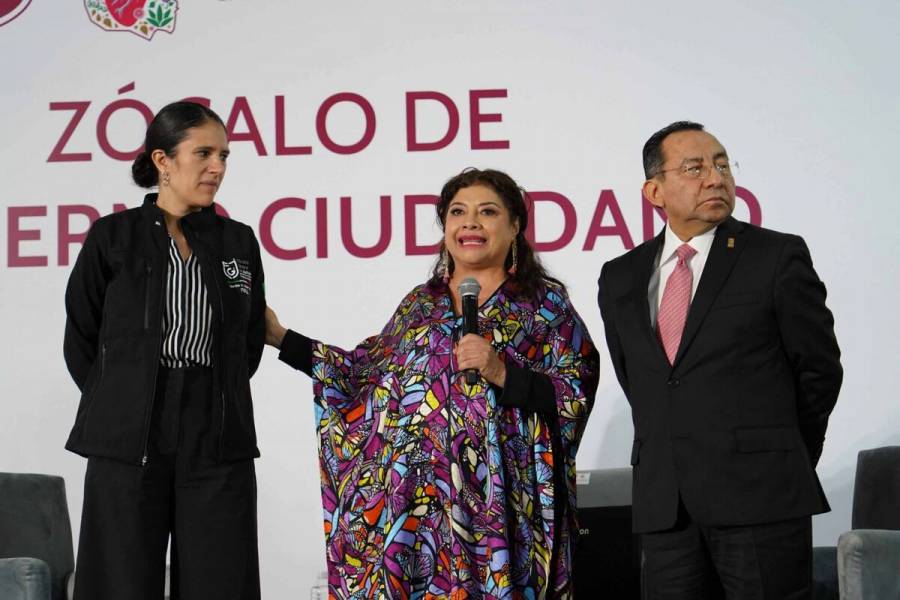 Se incorpora el Poder Judicial a las asambleas ciudadanas en el Zócalo