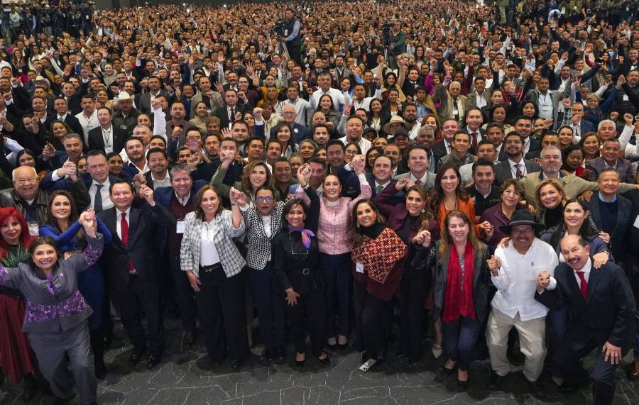 Sheinbaum se reúne con presidentes municipales para atender distribución equitativa de recursos, combate a la delincuencia e infraestructura hídrica