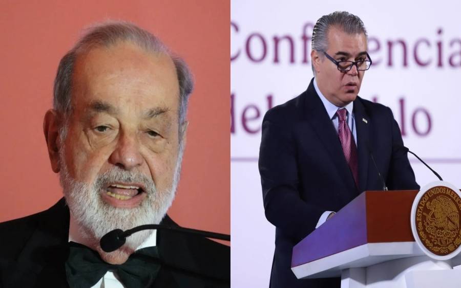 Francisco Cervantes y Carlos Slim van a investidura de Trump