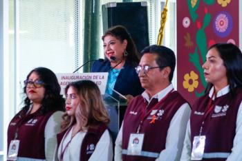 Inaugura Clara Brugada agencia de empleo “Tecpantli Icpac”