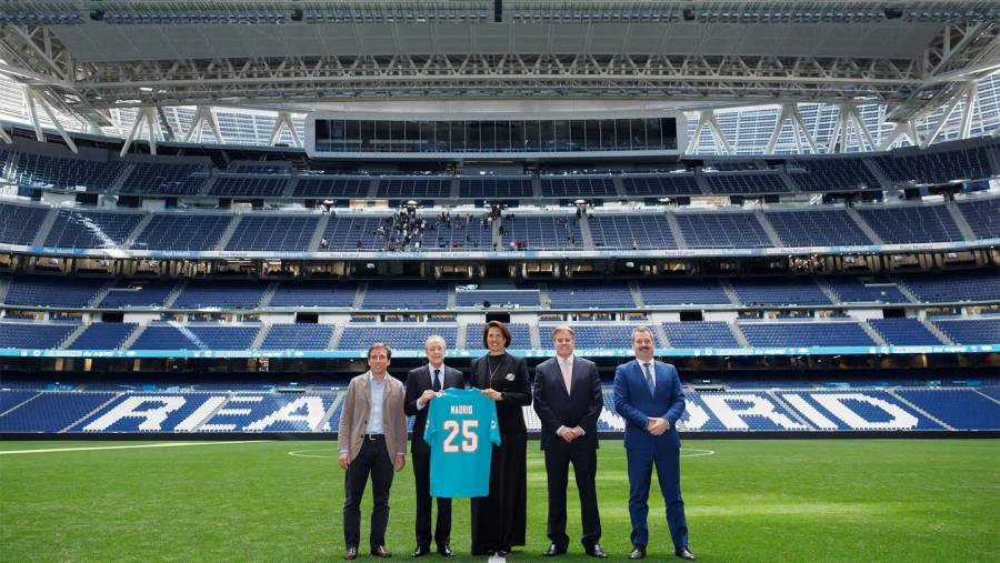 El Santiago Bernab&eacute;u acoger&aacute; el primer partido de la NFL en Espa&ntilde;a con los Miami Dolphins