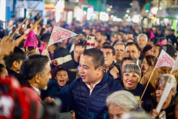 Inaugura Janecarlo Lozano el “Sendero de Paz” con 244 luminarias en Cuchilla del Tesoro