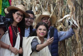 Declara Brugada a Ciudad de M&eacute;xico territorio libre de ma&iacute;z transg&eacute;nico