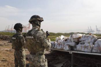 Marina asegura cargamento de cigarros falsificados valuado en 19 millones de pesos en Manzanillo