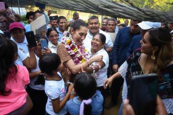 Sheinbaum visita la Monta&ntilde;a de Guerrero