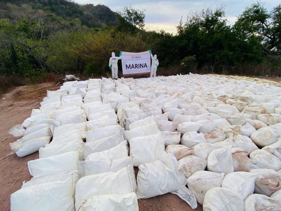 Marina y FGR neutralizan dos laboratorios clandestinos en Sinaloa