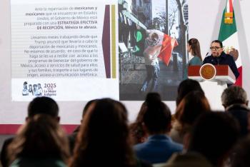 Gobierno de M&eacute;xico presenta programa “M&eacute;xico te Abraza” para connacionales repatriados