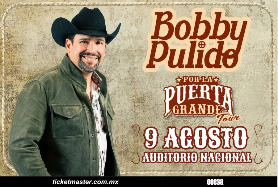 Desvélate con Bobby Pulido “Por la puerta grande”, la gira del adiós