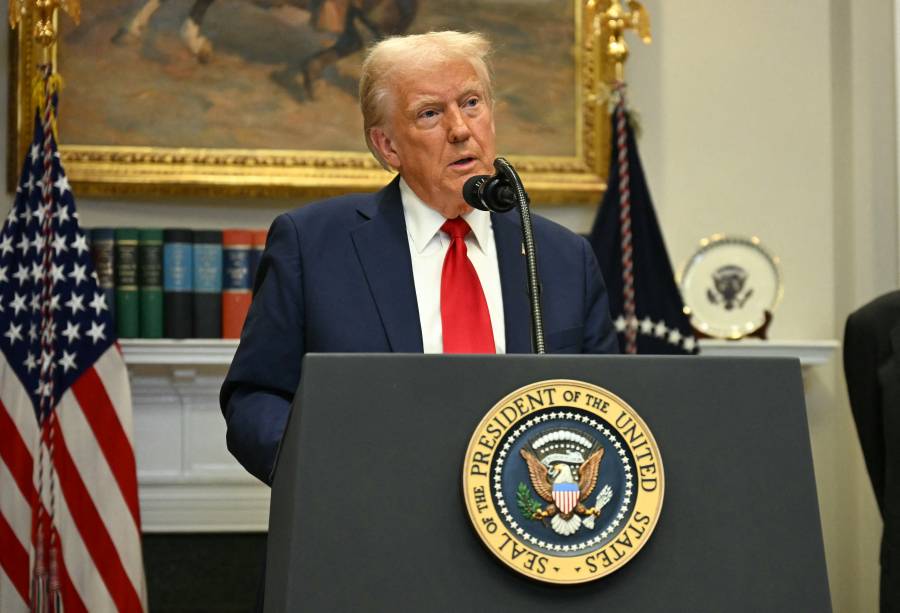 Trump niega amenazar con aranceles a Canad&aacute; y M&eacute;xico para renegociar T-MEC