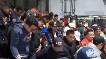 Caos en la Línea A del Metro CDMX deja varios lesionados por aglomeraciones