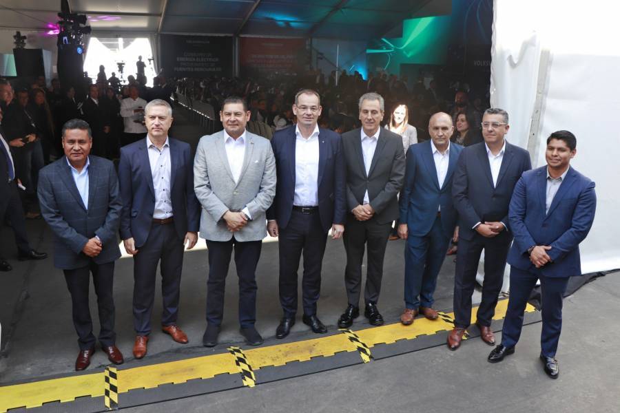 Inauguran la nueva nave de pintura de VW en Cuautlancingo
