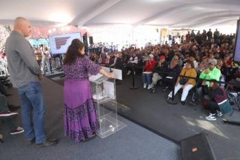 Clara Brugada inicia entrega de Pensi&oacute;n Bienestar para hombres de 60 a 64 a&ntilde;os en CDMX