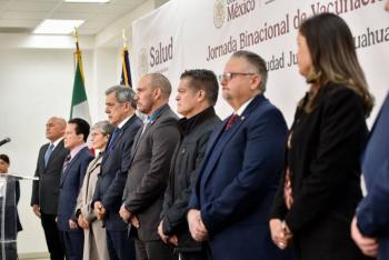 Ssa contin&uacute;a la Campa&ntilde;a Binacional de Vacunaci&oacute;n, ahora en Cd Ju&aacute;rez