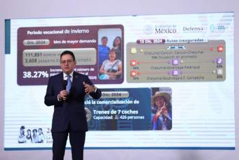 Aumenta demanda de Tren Maya, y se ofrecen paquetes tur&iacute;sticos para Semana Santa