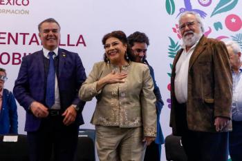 Clara Brugada lleva el programa Casa por Casa a la colonia Morelos en CDMX