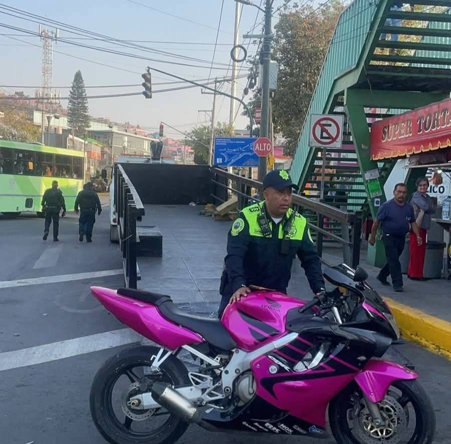 Operativo contra motocicletas irregulares en Gustavo A. Madero remite 55 vehículos al corralón
