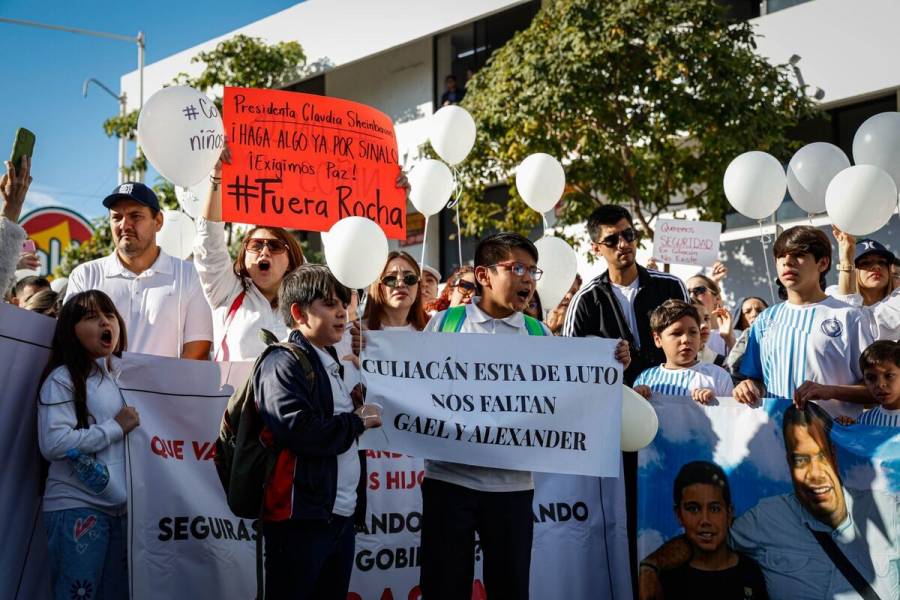 Lamenta Sheinbaum asesinato de dos niños y su padre en Culiacán, Sinaloa