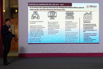 Presentan avances del Plan Nacional de Desarrollo tras participaci&oacute;n ciudadana