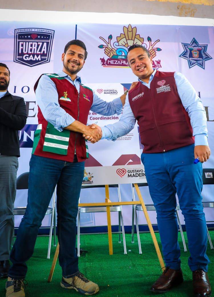 Gustavo A. Madero y Nezahualcóyotl implementan estrategia conjunta para combatir la delincuencia