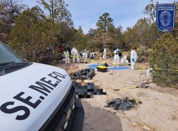 Hallan 56 cadáveres en fosas clandestinas en Chihuahua